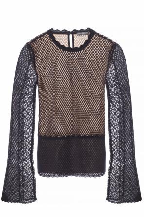 Flared sleeves top, zdjęcie 1 Flared sleeves top od Alexander McQueen